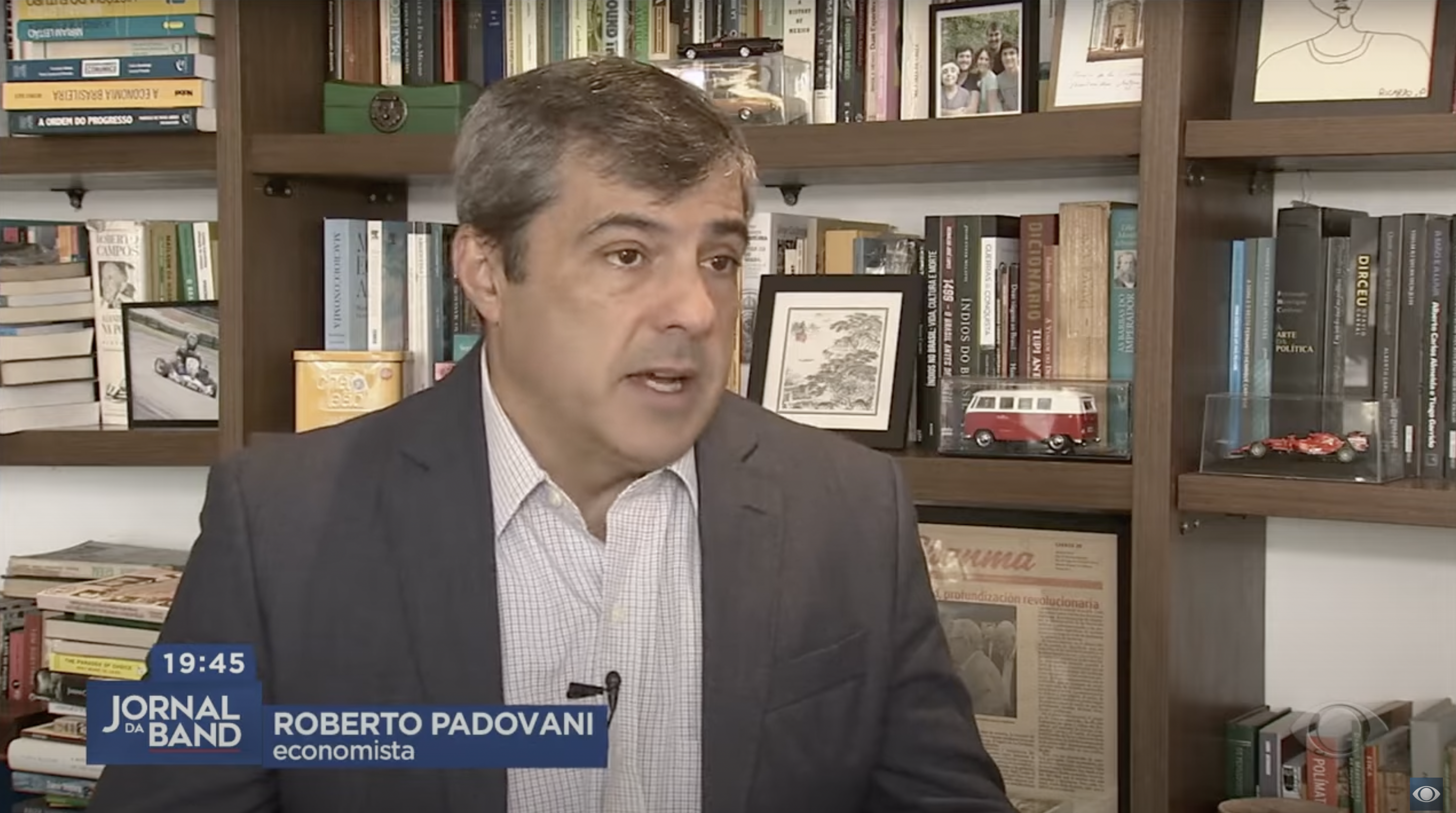 Entrevista Roberto Padovani para Jornal da Band