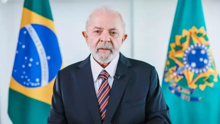 Presidente Lula em março de 2024